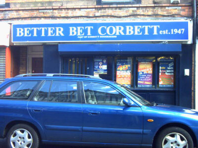 Corbett Bookmakers Brook Street Chester